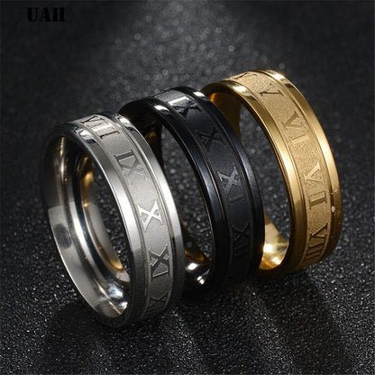 ROMAN NUMERAL RINGS